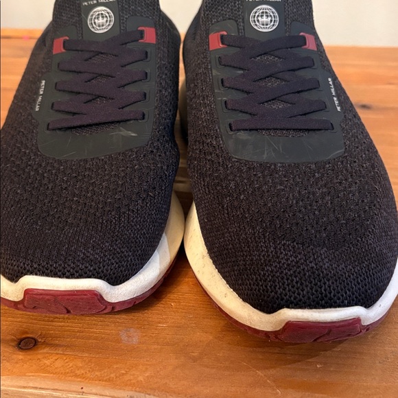 Peter Millar Black and Red Men's Hyperlight Apollo Sneakers size 10.5 - Picture 11 of 11